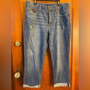 Tommy Hilfiger Slim Boyfriend Capri Jeans Sz.12